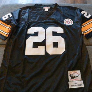 Brand NEW Pittsburgh Steelers Jersey #26 Rod Woodson Men's Size Large Black